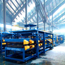 Panneaux en sandwich composites de tuile de zinc d&#39;aluminium panneau ondulé de toit faisant la machine / ligne de production